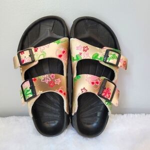 BIRKENSTOCK Floral Straps Sandals